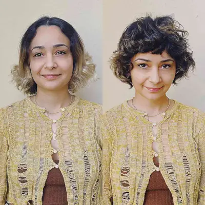 Vintage Bixie Cut for girls with thick hair