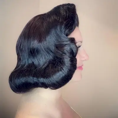 Vintage Inspired Faux Bob