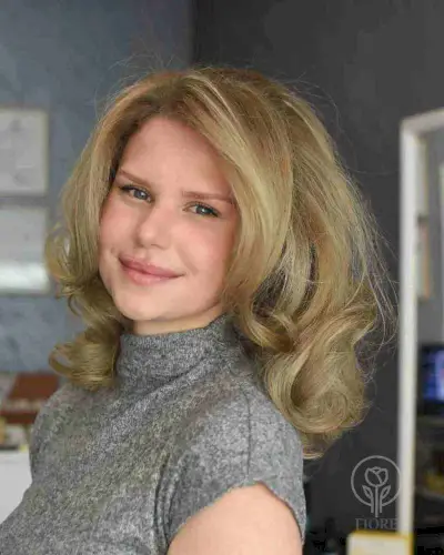 Voluminous Modern Rachel Cut for Mid-Length Hair