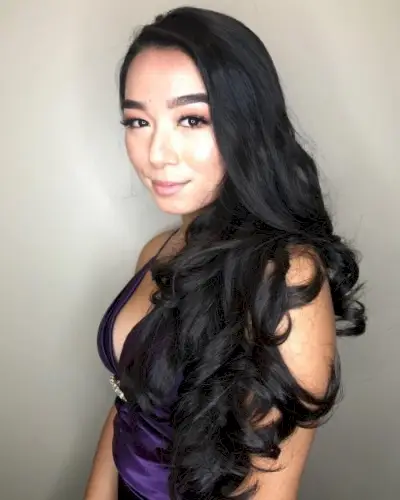 Picture of an effortlessly sexy and touchable fancy hairstyle