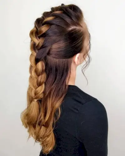 The Fancy French Braid