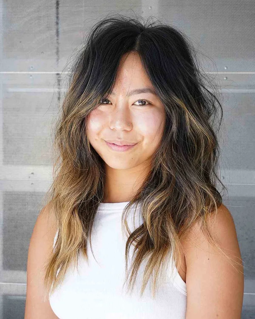 オンブルの厚みのある住み着いたシャグ' title=