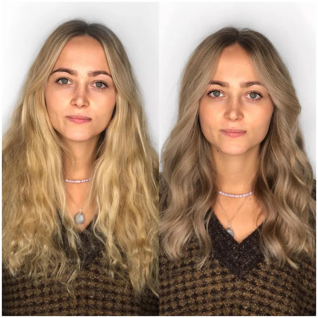 太いストランド用のフェイスフレーミングカット' title=