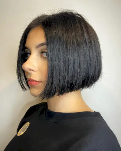 Romantic Blunt Cut for Straight Fine Hair