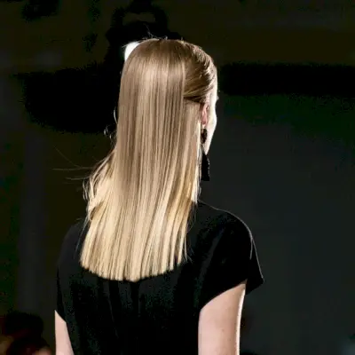 Sleek Simple Cut for Long Straight Hair