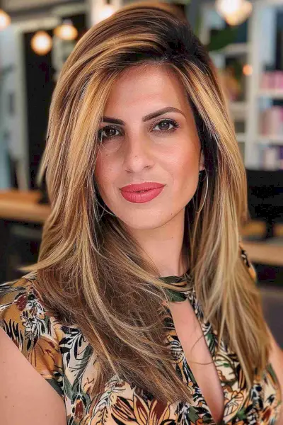 Layers for Thick Straight Hair