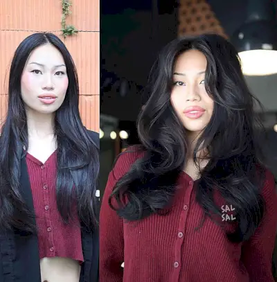 Thick-Looking Fine Straight Hair for women with long hair
