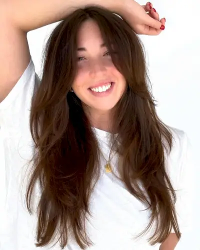 Curtain bangs for straight thick hair