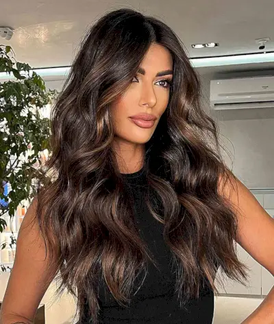 Beach Wave Blowout for Longer Haircut