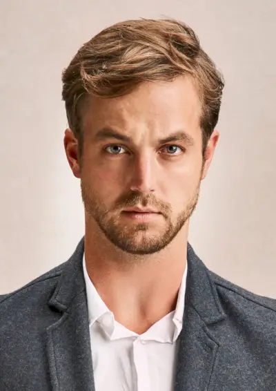 Wavy Ivy League frisure