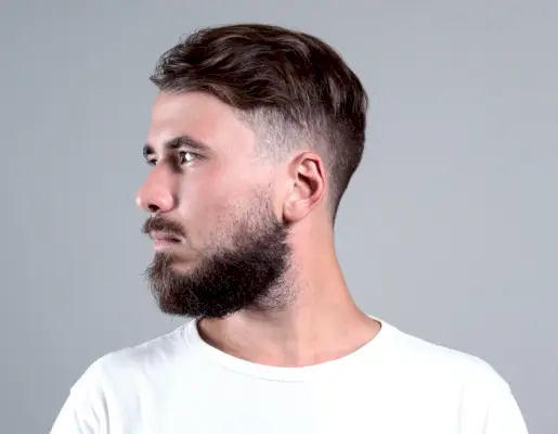 Cheveux Ondulés Lissés Pour Hommes