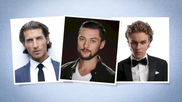 Coupes de cheveux lisses pour hommes