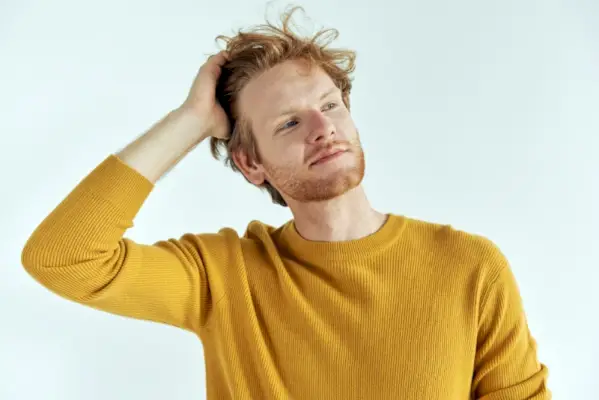 Raudonų plaukų vyrų šaknys