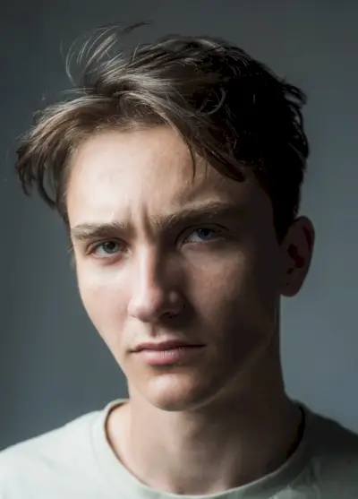 Kort Gardin Frynser Mænd