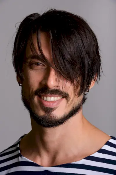 Asymmetriske fejede frynser mænd