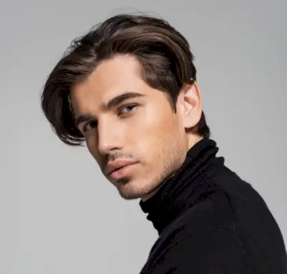 Partie médiane au dos lisse pour hommes