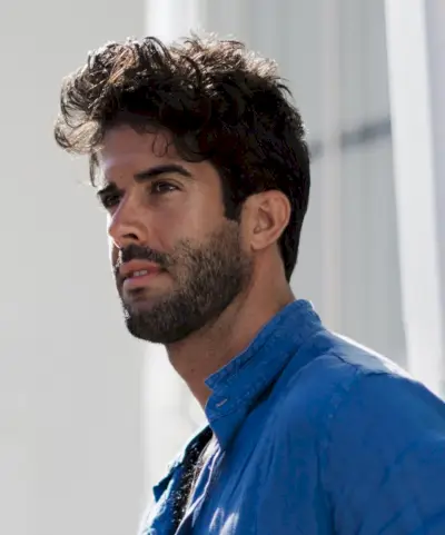 Krøllete Quiff Hår menn