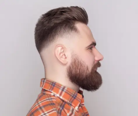 Tekstureret Quiff Mid Fade