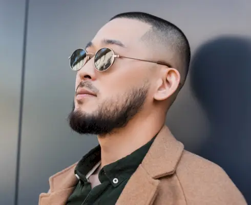 Buzz Cut Mid Skin Fade