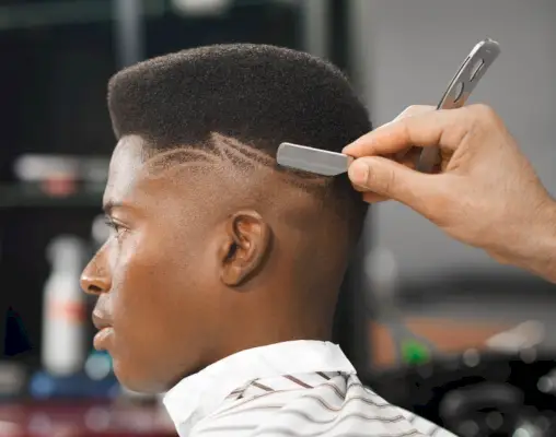 Flattop med Design Mid Fade