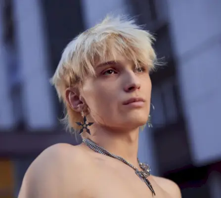 Tekstureret Mullet Men Blonde