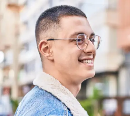 ミッドフェードバズカット