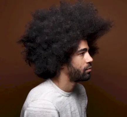 Afro frisyrer män