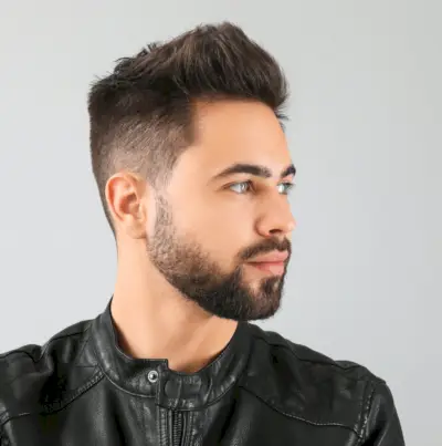 Quiff Tapered Fade Men