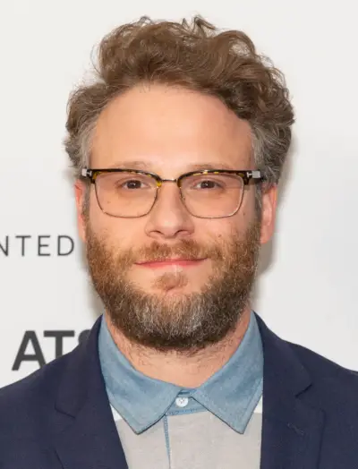 Cheveux bouclés de Seth Rogen