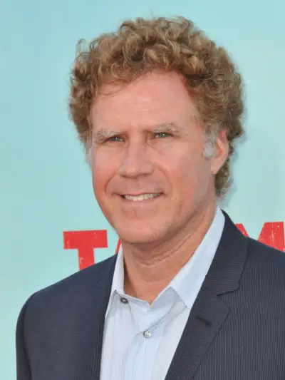 Will Ferrell cheveux bouclés