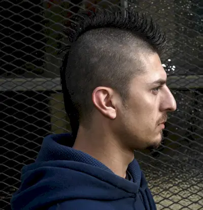 Mohawk hérissé