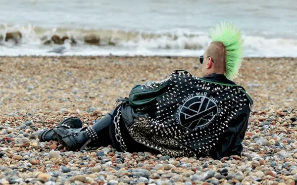 Mohawk éventail vert