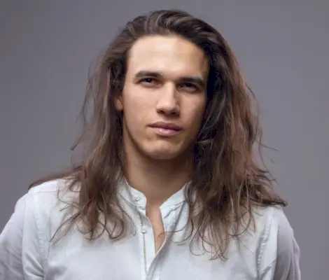 Surfer Flow Frisyr Män