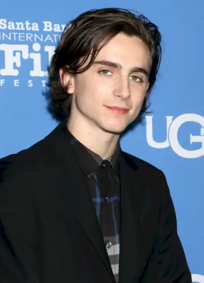 Timothée Chalamet 2018 שיער חלק