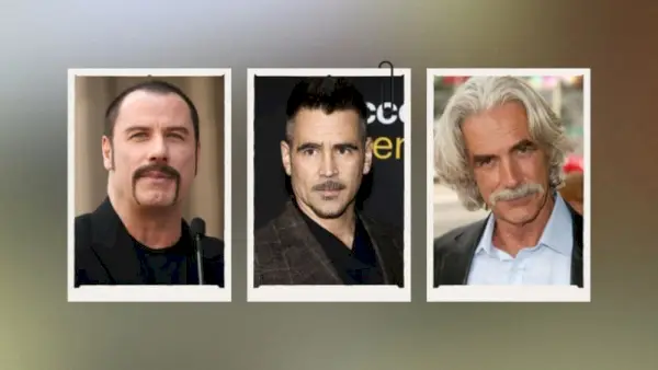 Schnurrbart-Stile verschiedener Arten