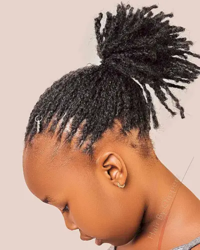 Low-Maintenance Dreads for Young black girls