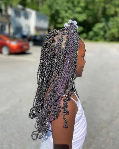 Cute Senegalese Twists for Black Hair