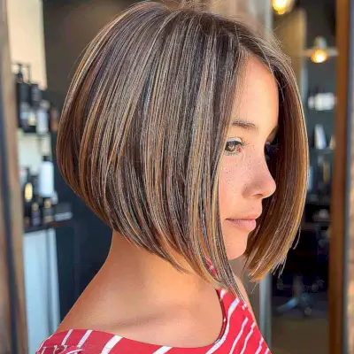 Stacked Bob hairstyle