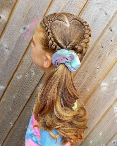 Heart Braid Hairstyles
