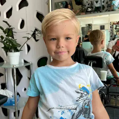 Super Cute Combover for Little Guys