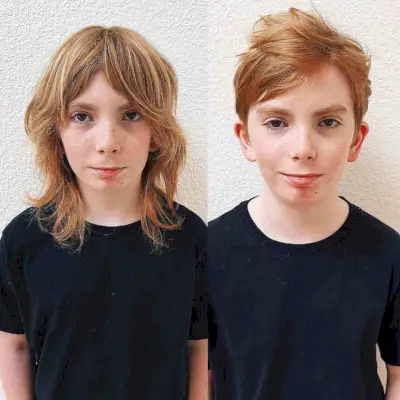 Razor Cut Messy Style for Boys