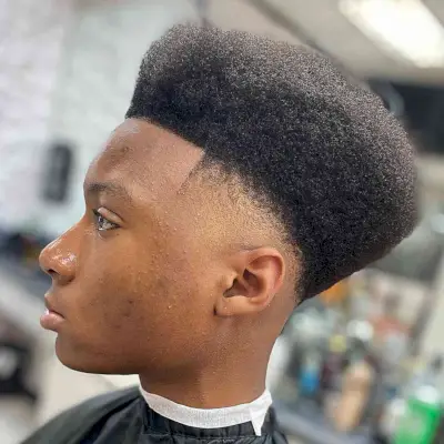 Black Retro High Top for Young Dudes