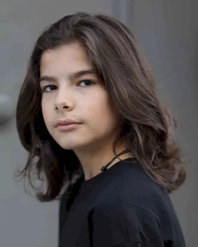 Effortless Long Dark Locks on Boys