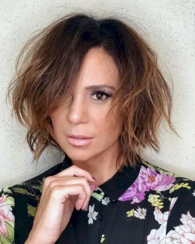 Fun & Creative Short Layered Hair