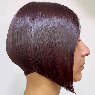 Triangular Graduated Bob with Layers