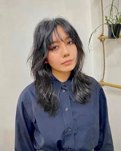 Effortless Loose Waves and Layers and Bangs