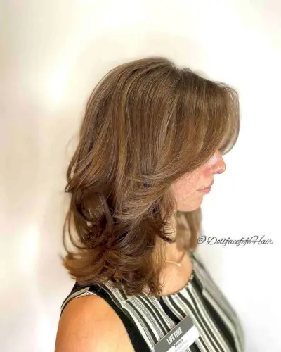 Short to Mid-Length Fine Hair with Dimensional Layers