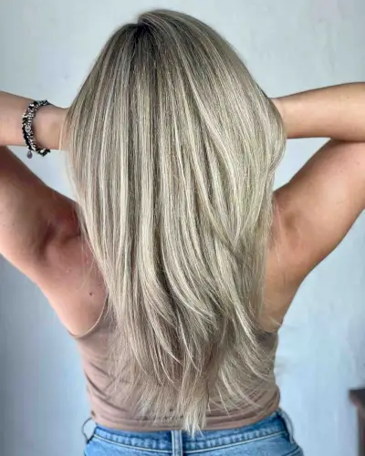 Long Straight Hair with Long Layers