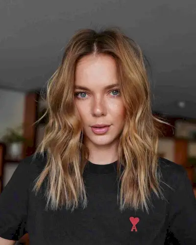 Undone Layered Choppy Haircut