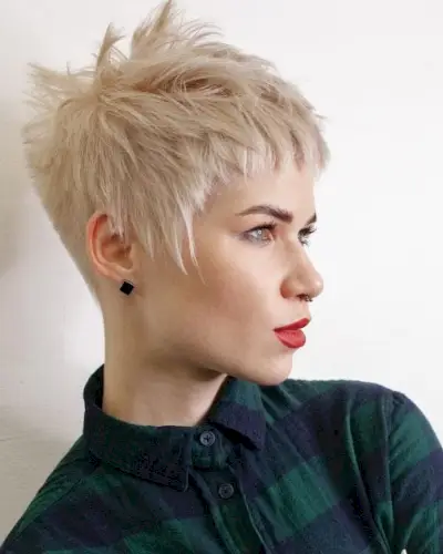 layered choppy pixie